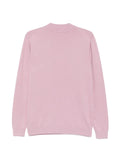 Karl Lagerfeld logo-patch ribbed-trim sweater