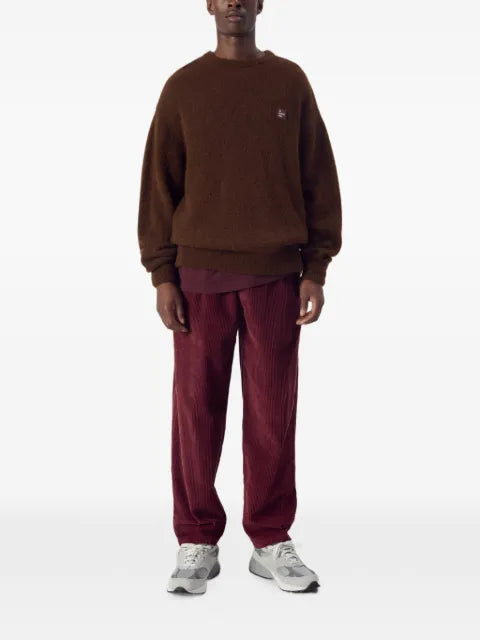 American Vintage Vitow logo-patch sweater