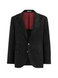 Brunello Cucinelli virgin-wool flannel deconstructed Cavallo blazer