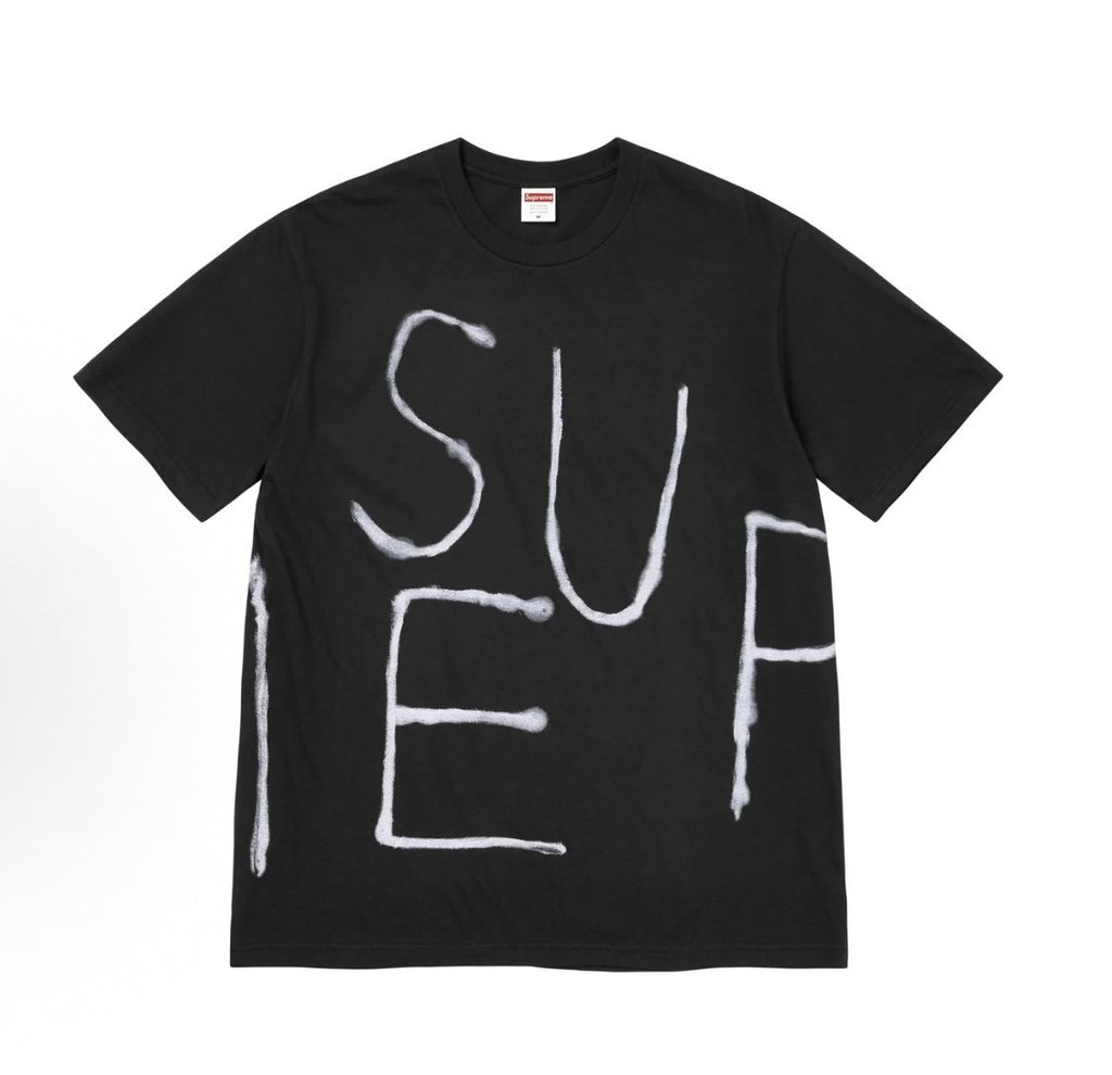 Supreme Hand-Drawn Lettering Graphic T-Shirt