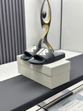 Balenciaga Logo Slide Sandals